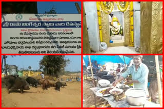 pork is not kept as naivedyam for lord shiva at balive temple says priest