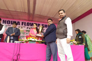 EDMC got awards in many categories at 34th Noida Flower Show