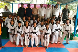 District Taekwondo Association competitions