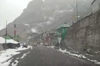 snowfall at sandakafu