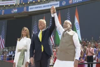 MODI AT NAMASTE TRUMP EVENT