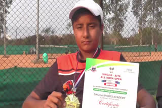 Rohtak youth selected in Indian tennis team