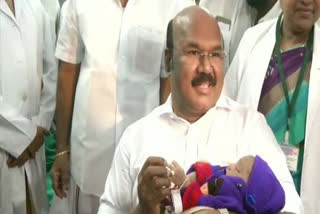 Tamil Nadu Govt presents gold rings to newborns