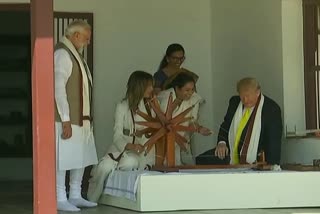 Trump Visits Sabarmati Ashram