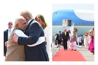 US President in Gujarat  US President Donald Trump  Donald Trump in Delhi  നമസ്തേ ട്രംപ്  യുഎസ് പ്രസിഡന്‍റ് ഗുജറാത്തില്‍  മോദി വളരെ ടഫ്