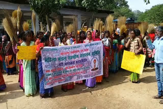 broom march,झाड़ू मार्च