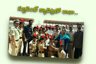 Raana At Student Police Parade