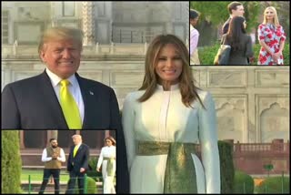 Prez Trump visits Taj Mahal