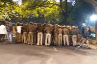 Security increased at Delhi Police Headquarters