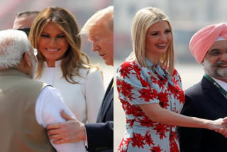 dresses of first lady Melania Trump And Ivanka Trump