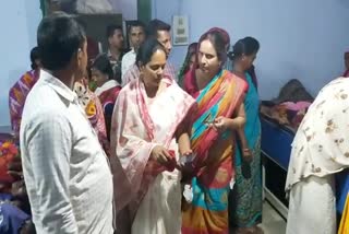 Zip president did surprise inspection of hospital and block office at chandankiyari