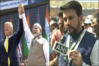 anurag thakur on namaste trump event