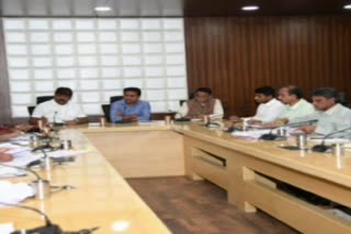 minister ktr review on srdp works