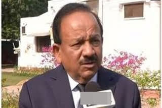 health minister harsh vardhan