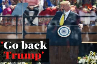 Left parties bring out 'go back Trump' rallies in Bengal
