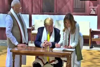 donald-trump-and-his-wife-did-not-eat-anything-during-their-visit-to-sabarmati-ashram