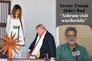 Trump in india