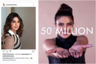 Priyanka Chopra instagram follower