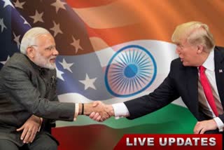 LATEST UPDATES ON TRUMP'S DELHI VISIT