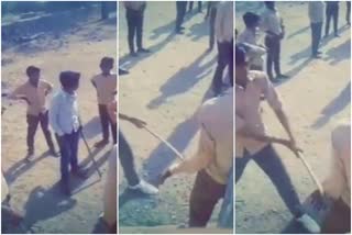 दलित छात्र से मारपीट का VIDEO VIRAL, Dalit student beaten up in sirohi