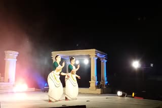 Adorable performance of Nair Sisters at Khajuraho Dance Festival