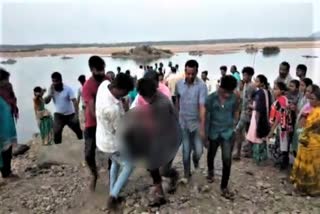 a youngman died while swimming in godavari river