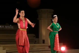 Kerala couple gave an performance at Khajuraho Dance Festival