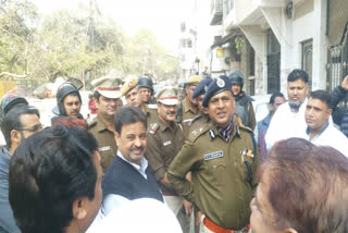 Delhi violence Police carry out flag march in Govindpuri area after several incidents