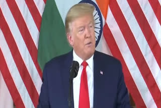 Donald Trump in India  trump visit delhi  donald trump tour of india  Hyderabad House  പൗരത്വ നിയമം  അമേരിക്കൻ പ്രസിഡന്‍റ് ഡൊണാൾഡ് ട്രംപ്.  പ്രധാനമന്ത്രി നരേന്ദ്ര മോദി  ഡൽഹി കലാപം