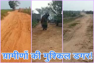 road problem in dholpur, dholpur news