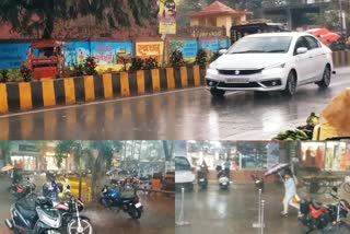 heavy rain in many areas of state