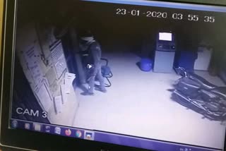 CCTV footage of attempted robbery case in Indore