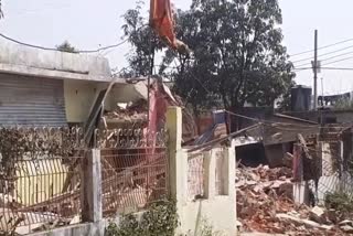 demolition of building