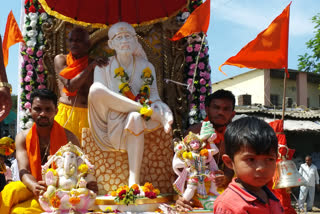 A three-day Prana Pratishtha mahotshav was organized at Sai Mandir