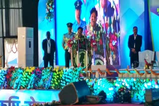 Governor Ansuiya Uike congratulated CM Baghel in raipur