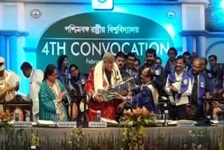 مغربی بنگال کے گورنر جگدیپ دھنکر کی باراسات کنوکیشن میں شرکت