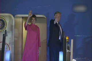 trump visit to india  trump india visit  donald trump india visit  trump visit india 2020  ട്രംപിന്‍റെ ഇന്ത്യാ സന്ദര്‍ശനം  ഡൊണാള്‍ ട്രംപ് മടങ്ങി  ട്രംപ് മടങ്ങി  ട്രംപ് ഇന്ത്യാ സന്ദര്‍ശനം 2020