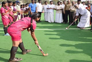 women hockey touranment begins in trichy