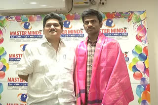 Master Minds Student Got All India 1st Rank in cma final results