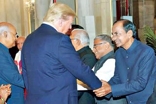 america president dobaldo trump appreciate telangan cm chandra shekar rao