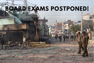 Delhi violence: CBSE 10th,12th board exams for today postponed for 86 centres