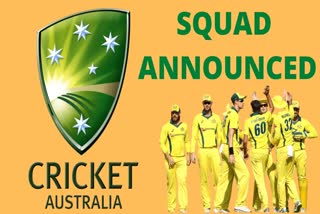 Australian squad for ODI series