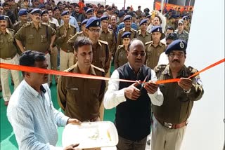 Police houses inaugurated