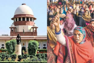 Supreme court said The atmosphere is not conducive to hearing in the Shaheen Bagh case