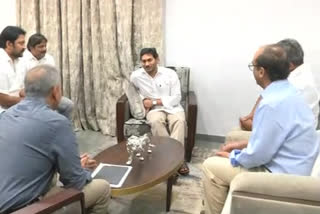 cinema producers met cm ys jagan