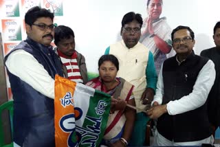 TMC captured politically BJP ruled Tentlow Gram Panchayat