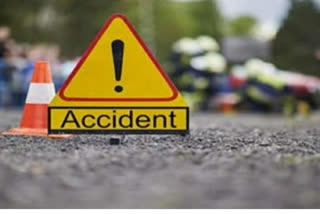 Accident on railway bridge over Rajura- Bamani road