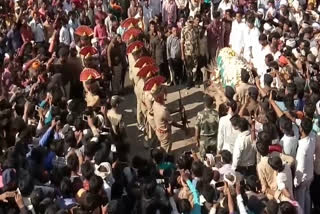 body of martyr solider