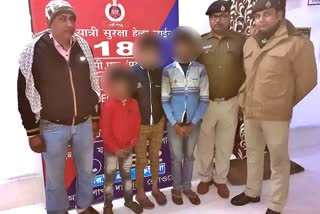 in Purulia, rescued 3 boys who left from their home