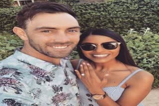 glen-maxwell-announced-engagement-with-vini-raman-in-instagram